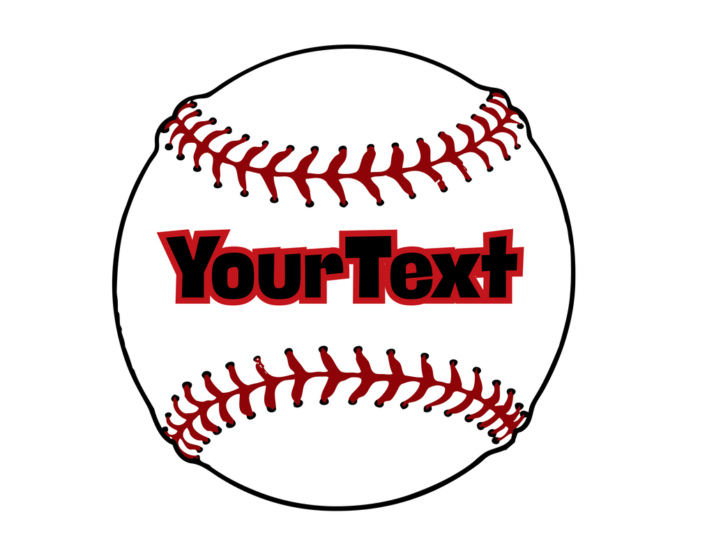 Custom Baseball Mat – Add Your Name to the Ball!