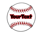 Custom Baseball Mat – Add Your Name to the Ball!