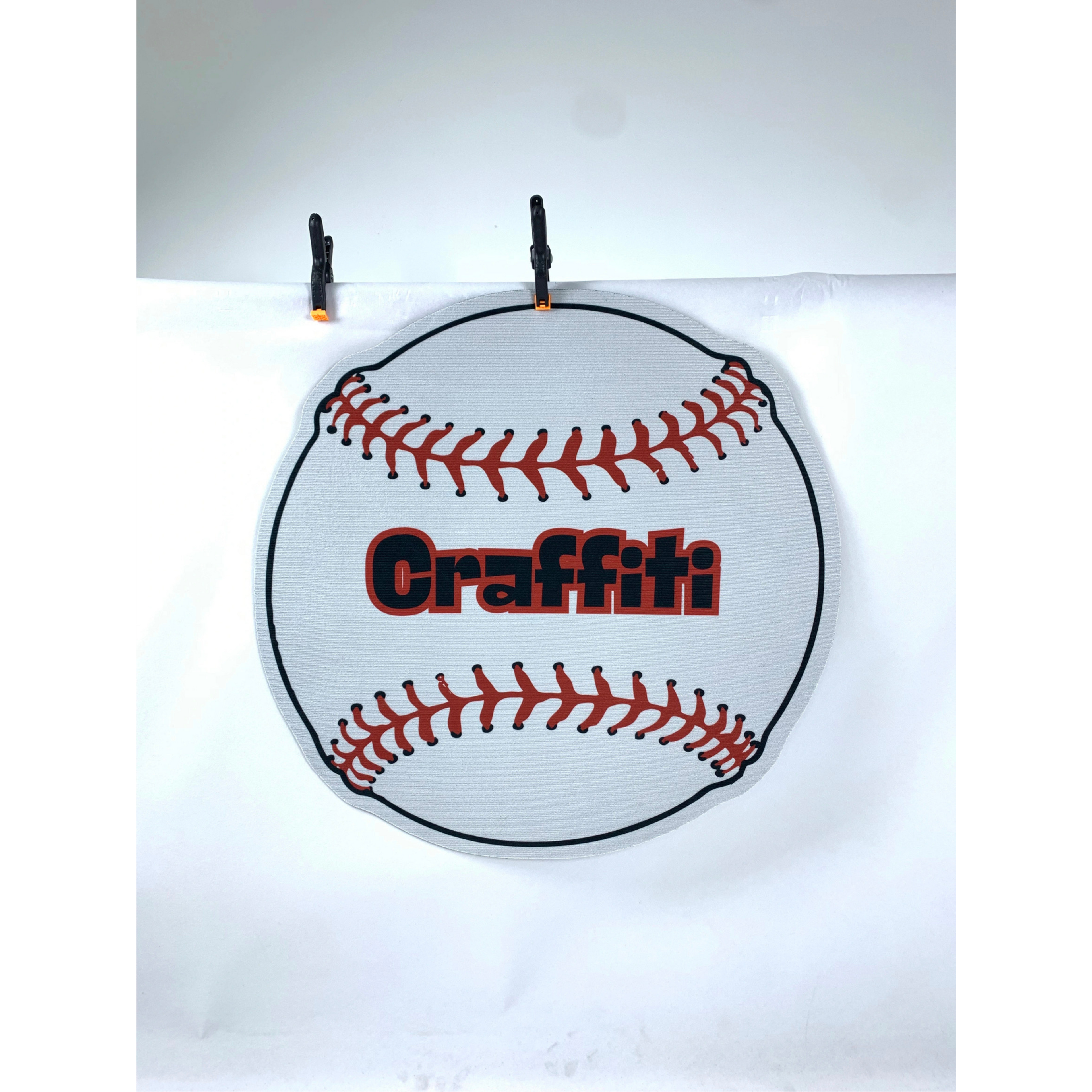 Custom Baseball Mat – Add Your Name to the Ball!