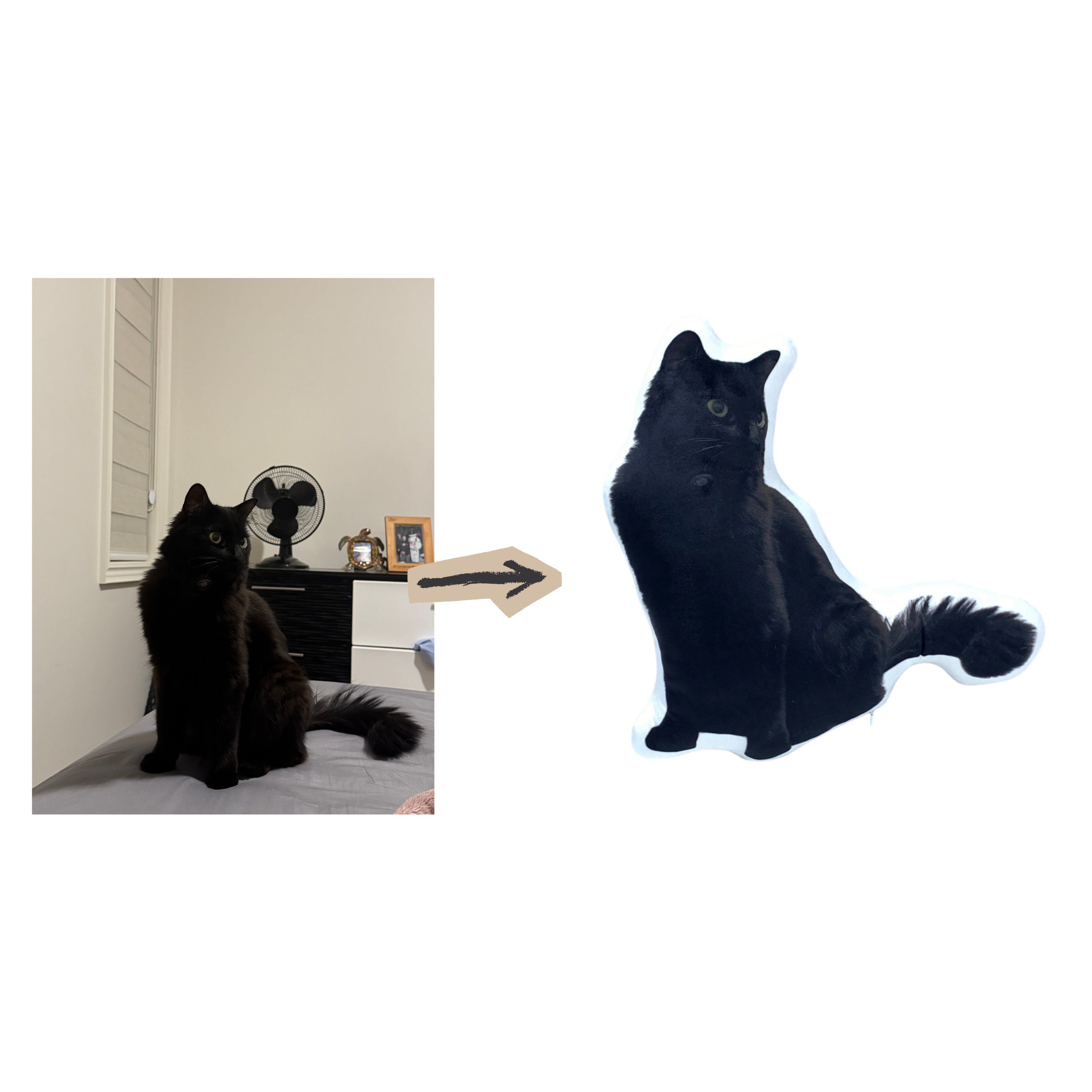 Custom Shape Pillow – Turn Any Photo Into a Personalized Pillow