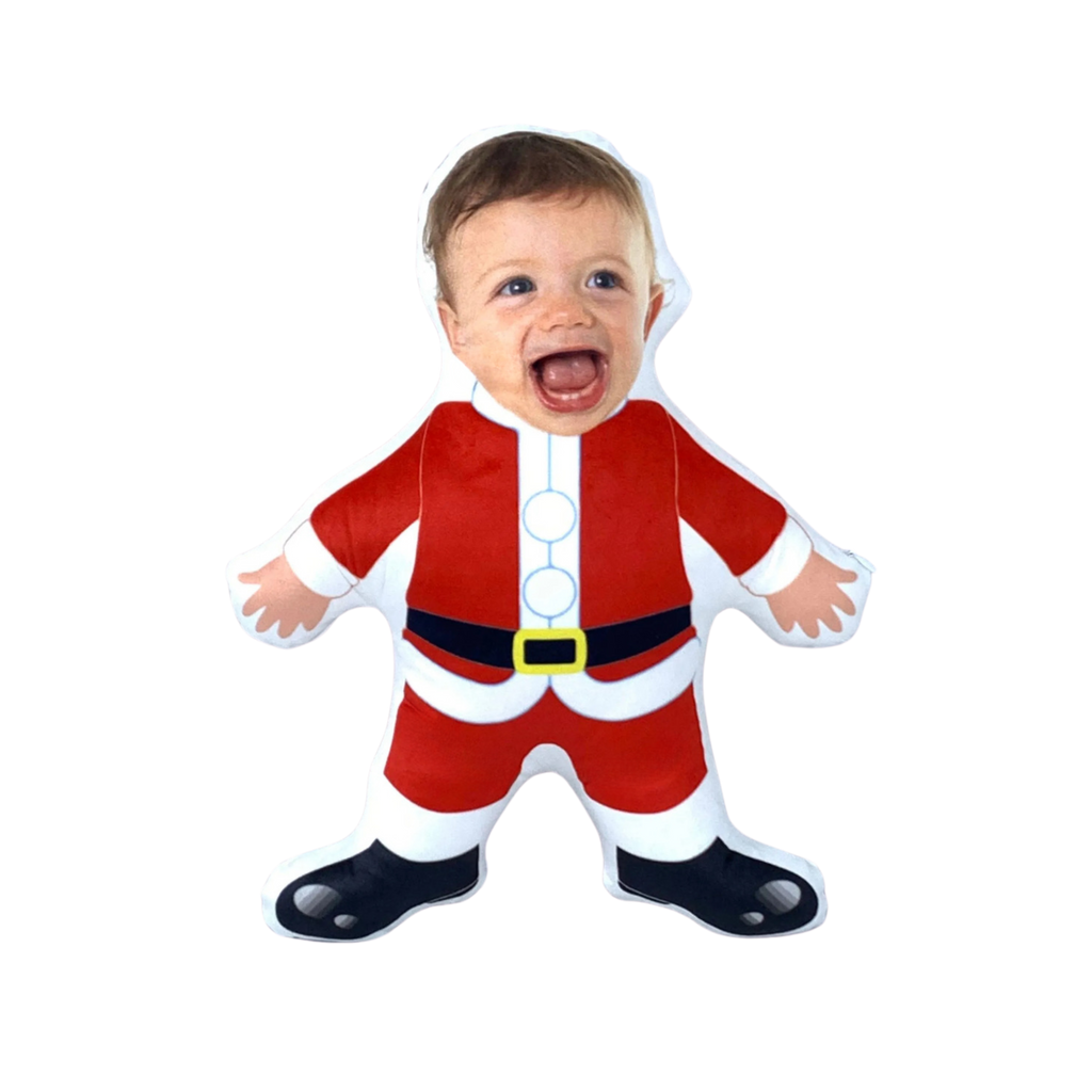 Santa Snap - Add your face pillow