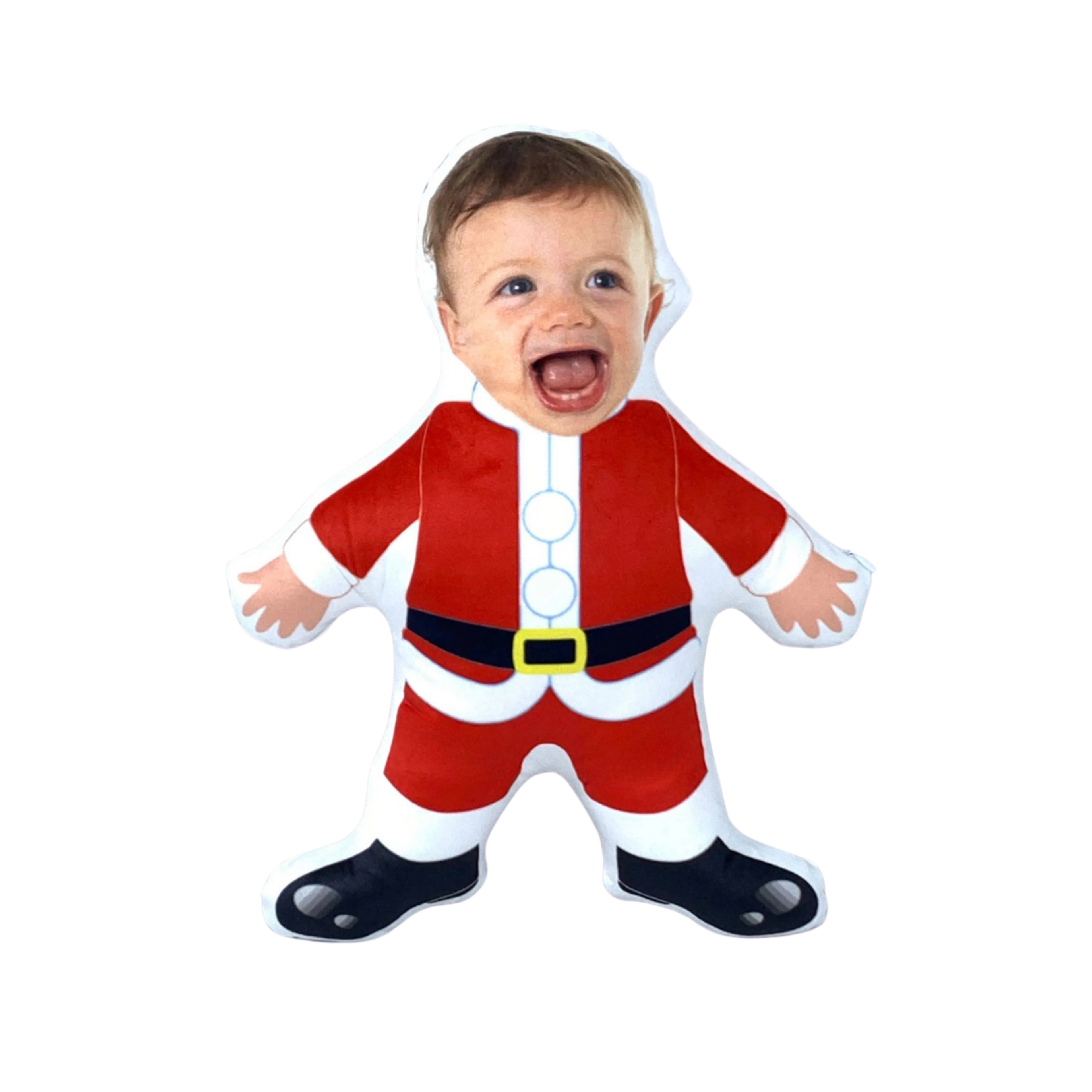 Santa Snap - Add your face pillow